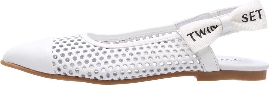 Twinset Ballerina Shoes Wit - Foto 2
