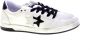 2Star Handgemaakte Italiaanse Sneakers Wit Zwart Mannen - Thumbnail 2