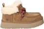 UGG Vachtlaarzen Dames W Funkarra Cabin Cuff Maat: 40 Materiaal: Suède Kleur: Cognac - Thumbnail 6