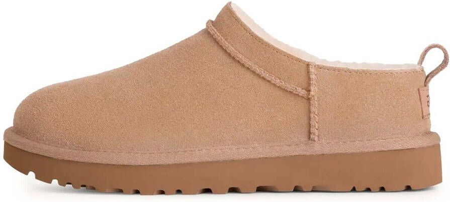 UGG Instappers Dames W Classic Micro Maat: 39 Materiaal: Suède Kleur: Beige - Foto 8