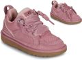 Ugg Lowmel Kindersneakers Roze Suède - Roze