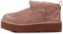 Ugg Classic Ultra Mini Platform sand (GS) Boots in beige formaten: 33.5 - Thumbnail 2