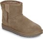 UGG Vachtlaarzen Dames Classic Mini Bailey Zip Maat: 42 Materiaal: Suède Kleur: Camel - Thumbnail 2