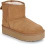 Ugg suède platform enkelboots camel Bruin Suede 33.5 - Thumbnail 2