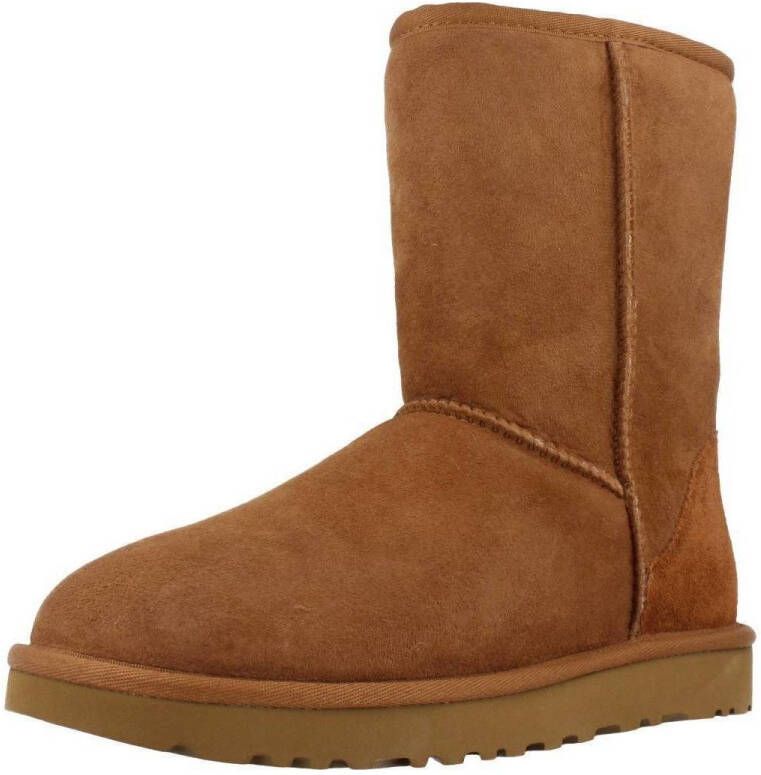 UGG Klassieke laarzen Heren Boots Laarzen Herenschoenen Suède Classic short Cognac - Foto 13