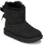 Ugg Mini Bailey Bow II laars voor Grote Kinderen in Black Leder - Thumbnail 2