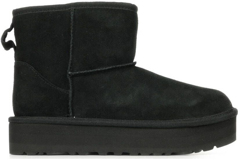 Ugg Classic Mini Platform suède enkelboots zwart Suede 33.5 - Foto 2