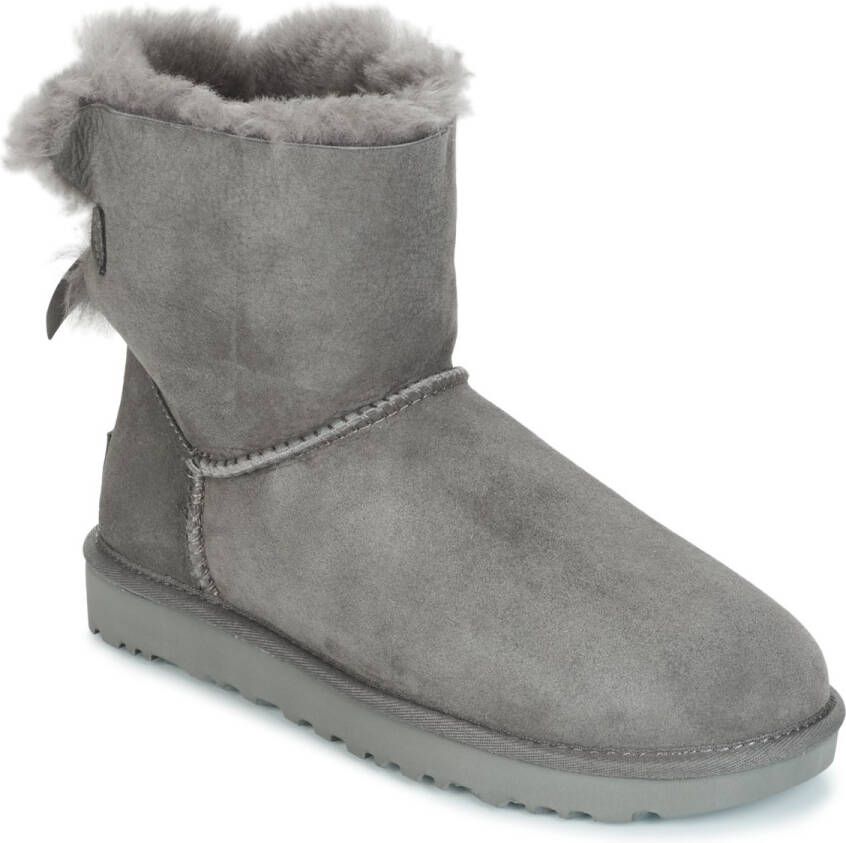 UGG Boots zonder sluiting Mini Bailey Bow 2 instaplaarzen winterlaarzen snowboots met decoratieve strik - Foto 5