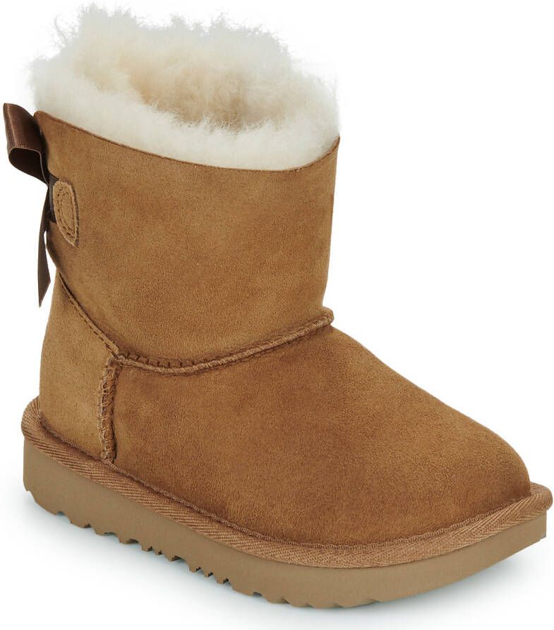 Ugg Dameslaarzen van omgekeerd schapenleer en suède voor herfst winter Beige Dames - Foto 8