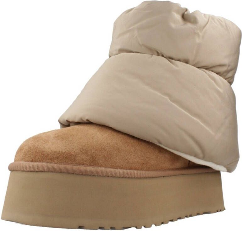 Ugg Classic Mini Dipper enkellaarsje van suède met afneembare beenwarmer - Foto 3