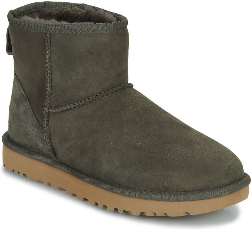 UGG Classic Mini II Laarzen DUNKELGRÜN Dames Laarzen 1016222 FRSN - Foto 5