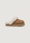 UGG Pantoffels Dames Sloffen Instappers Suède Harde zool Dichte hiel Disquette Cognac - Thumbnail 4