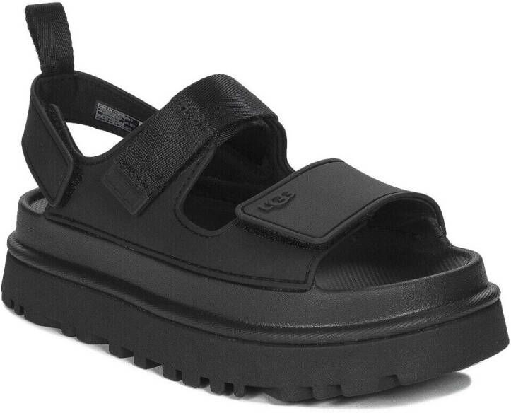 UGG Plateausandalen Goldenglow zomerschoen strandschoen plateausandaal met klittenbandsluitingen - Foto 5