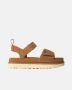UGG Dames W Goldenstar Villa Maat: 41 Materiaal: Nubuck Kleur: Cognac - Thumbnail 2