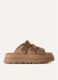UGG dames slippers Goldenglow slide in naturel rubber - Thumbnail 2