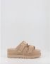 UGG Instappers Dames W Goldenstar Hi Slide Maat: 37 Materiaal: Suède Kleur: Beige - Thumbnail 2