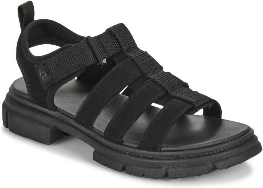 Ugg Ashton Multistrap-sandaal voor kinderen in Black