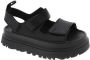 UGG Plateausandalen Goldenglow zomerschoen strandschoen plateausandaal met klittenbandsluitingen - Thumbnail 8