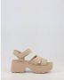UGG Dames W New Heights Ankle Strap Maat: 41 Materiaal: Suède Kleur: Beige - Thumbnail 2