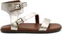 UGG Strappy Sandals W Solivan Strap Sandalen Dames Goud - Thumbnail 3