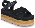 Ugg Sandalen met sleehak W AUBREY ANKLE STRAP - Zwart