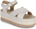 Ugg Sandalen met sleehak W AUBREY ANKLE STRAP - Beige
