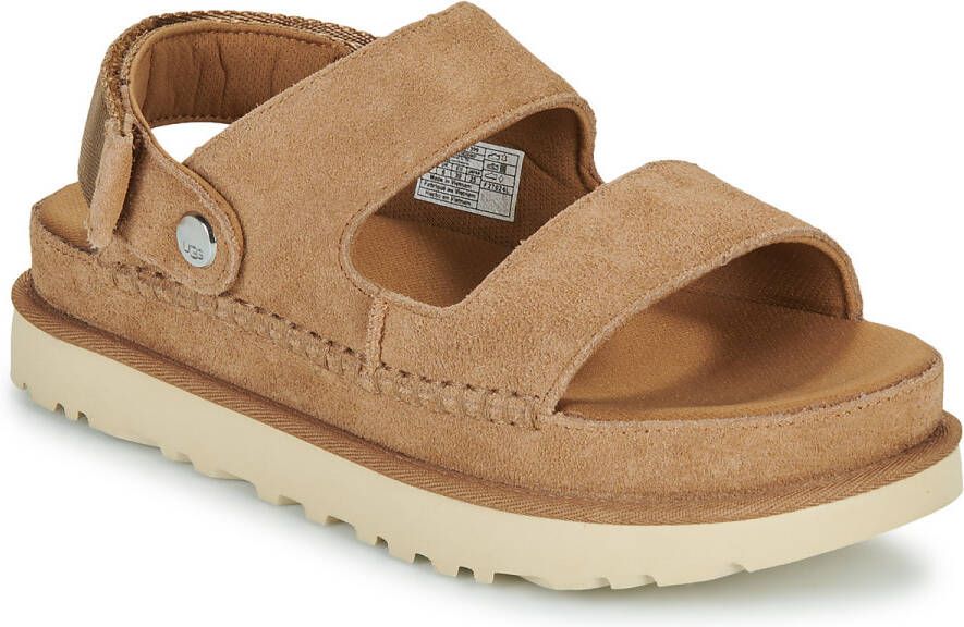 UGG Slippers Dames W Goldenstar Glide Maat: 43 Materiaal: Suède Kleur: Bruin