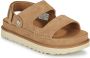 UGG Slippers Dames W Goldenstar Glide Maat: 36 Materiaal: Suède Kleur: Bruin - Thumbnail 1