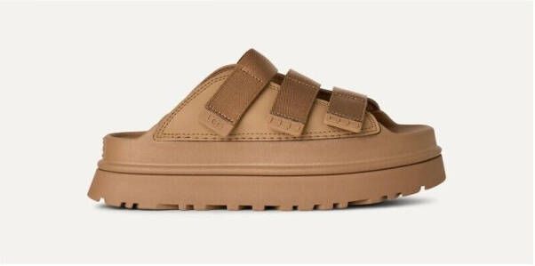 UGG Slippers GOLDENGLOW SLIDE plateauschoen sandaal flats met voetbed - Foto 6