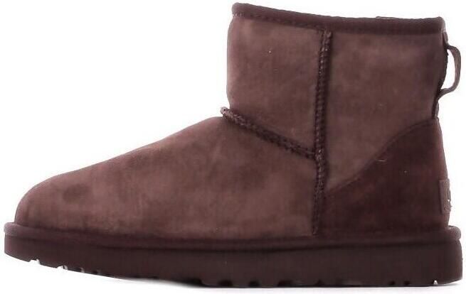 UGG Vachtlaarzen Dames W Classic Mini Ii Maat: 43 Materiaal: Suède Kleur: Bruin - Foto 8