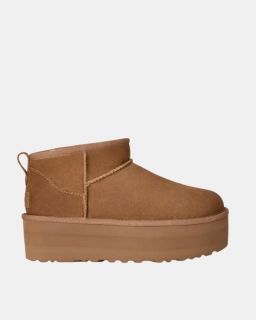 Ugg Classic Ultra Mini Platform voor dames in Brown Suede