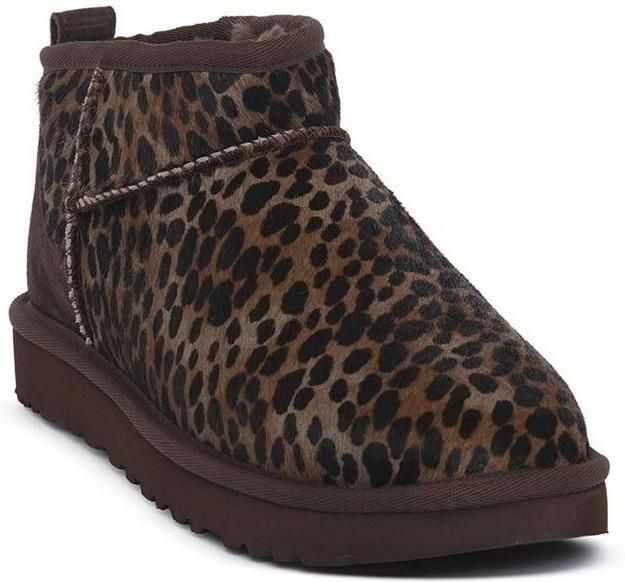 UGG Boots zonder sluiting CLASSIC ULTRA MINI CASPIAN Instaplaarzen snowboots winterschoen in leo-look - Foto 4