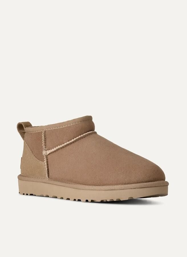 UGG Boots zonder sluiting Unisex Classic Ultra Mini comfortabele schoen vrijetijdsschoen met logopatch - Foto 4