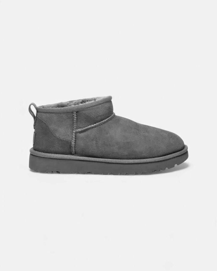 Ugg Enkellaarzen Classic Ultra Mini Boot Grey (Women's)