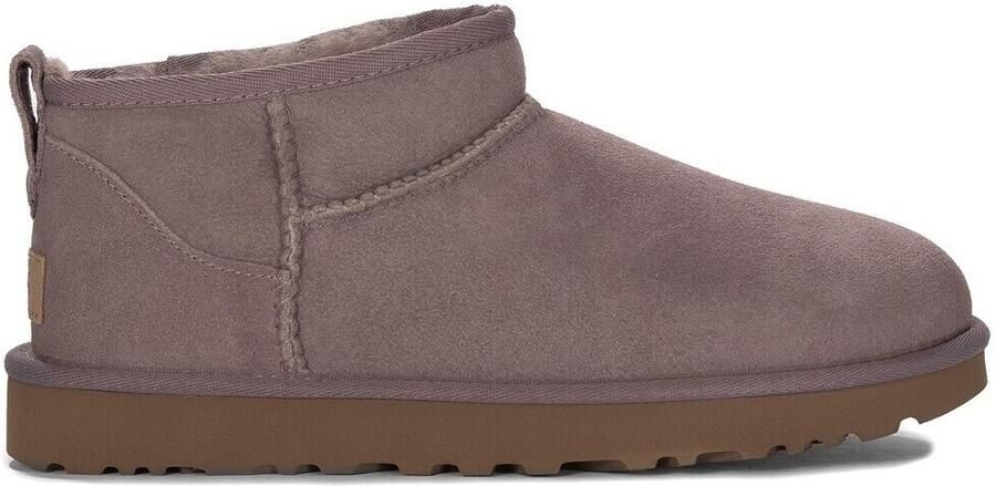 UGG Boots zonder sluiting Unisex Classic Ultra Mini comfortabele schoen vrijetijdsschoen met logopatch - Foto 6