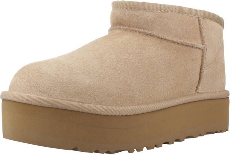 Ugg Classic Ultra Mini Platform sand (GS) Unisex Boots beige Schoenen - Foto 2