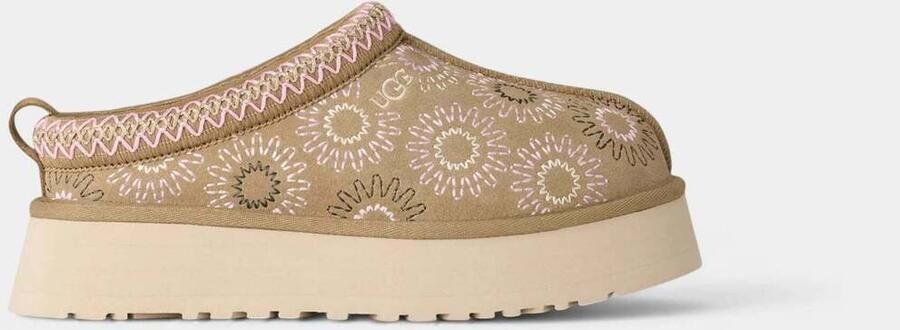 Ugg Klompen Tazz Sun Stitch Slipper Mustard Seed ( 's)