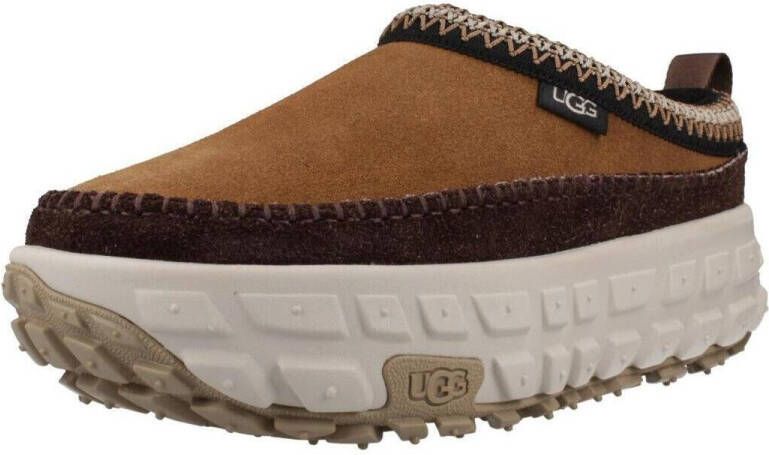 UGG Platte Suède Schoenen met Stoffen Details - Foto 6