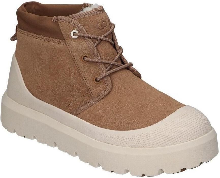 UGG Veterboots Heren M Neumel Weather Hybrid Maat: 46 Materiaal: Suède Kleur: Cognac