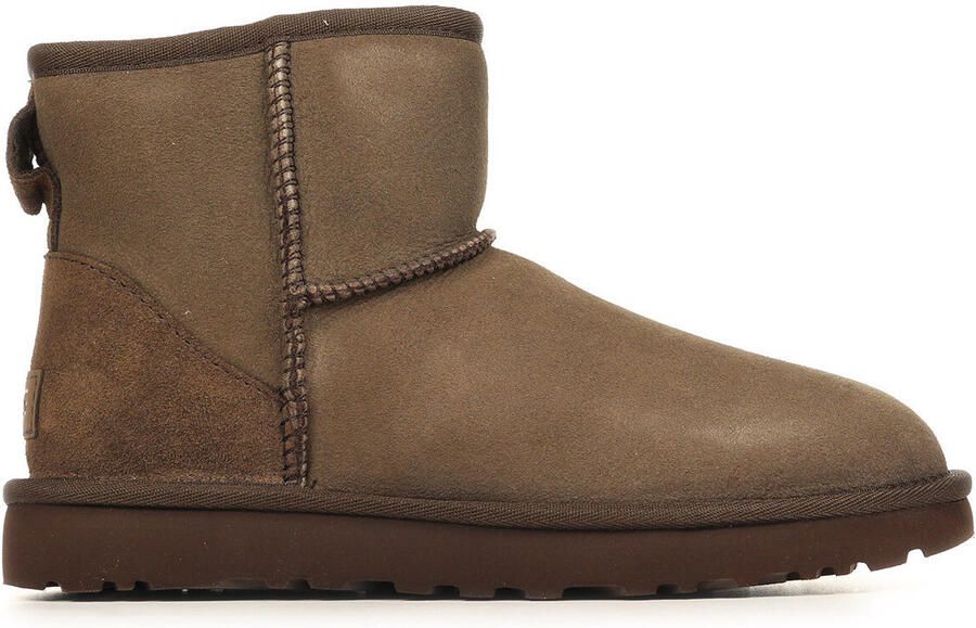 UGG Laarzen Donkerbruin W Classic Mini Ii Enkellaarzen Donkerbruin - Foto 5