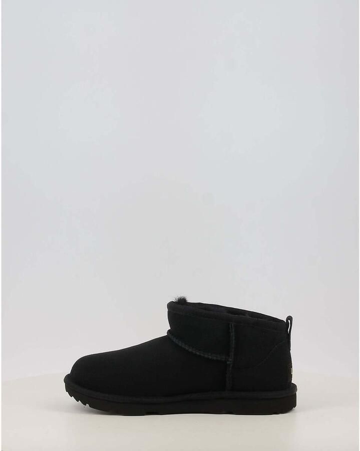 UGG Kids' Classic Ultra Mini Kinder Laarzen Zwart - Foto 2