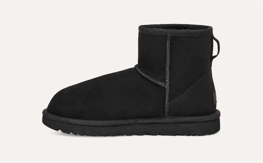 Ugg Classic Mini II voor dames in Black Dubbelzijdig - Foto 2