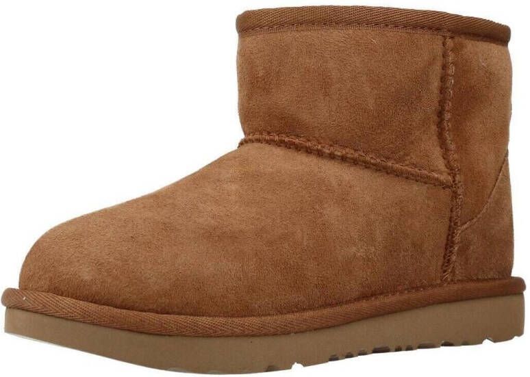 Ugg Classic Mini II suède enkelboots camel Bruin Suede 33.5 - Foto 7