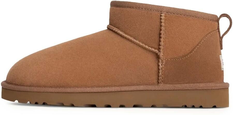 UGG Vachtlaarzen Heren M Classic Ultra Mini Suède Cognac - Foto 3