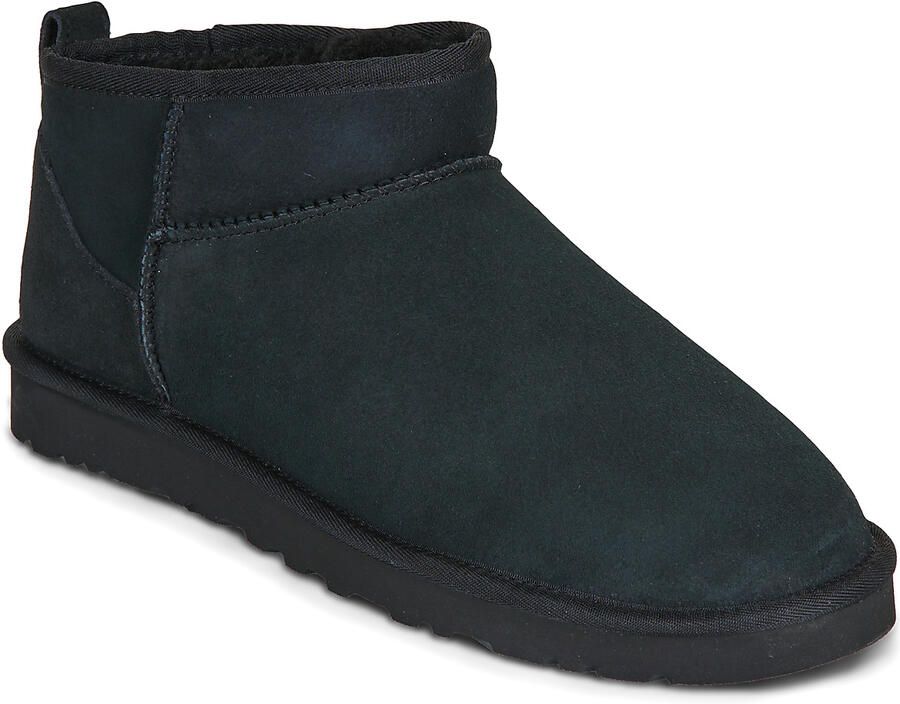 UGG Vachtlaarzen Heren M Classic Ultra Mini Suède Zwart - Foto 2