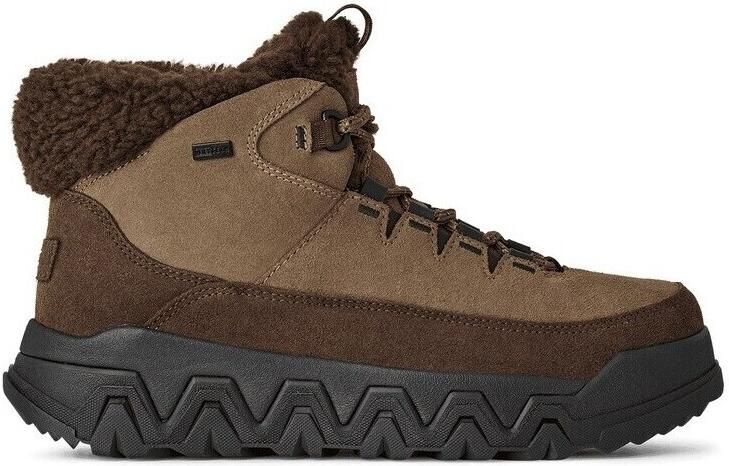 UGG Winterlaarzen TERRE TRAIL COZY LACE Plateaboots winterlaarzen met gevoerde schacht