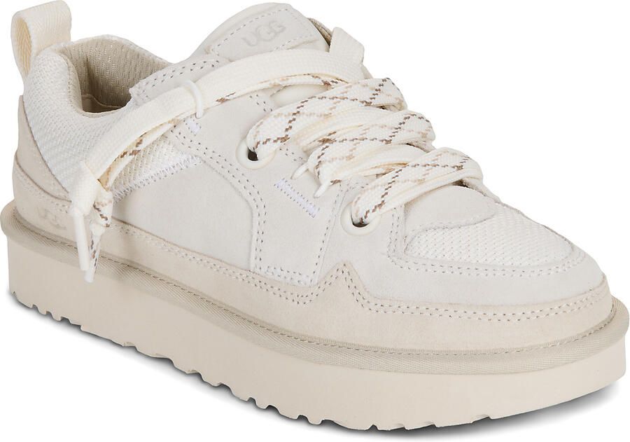 UGG Lage Sneakers Dames W Lo Lowmel Maat: 39 Materiaal: Suède Kleur: Wit - Foto 11