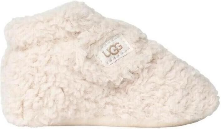 Ugg Bixbee-laarsje voor kinderen in Natural Curly Faux Fur - Foto 3