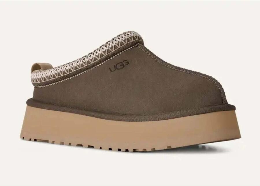 Ugg Tazz Slippers en Sandalen Dames Grijs Leer - Foto 3