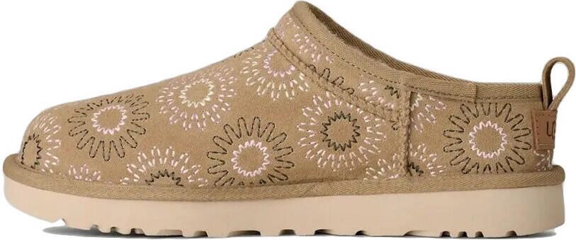 Ugg Pantoffels Classic Micro Sun Stitch Slipper Mustard Seed